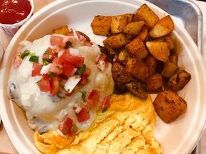 Biscuits and gravy  at Kal'ish in Chicago