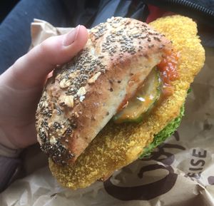 Vegan Schnitzel  at backWERK in Bremen