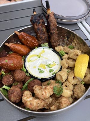 Hot Mezze   at The Lemon Tree in St Catharines