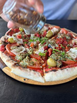 Margherita Pizza at The Lemon Tree in St Catharines