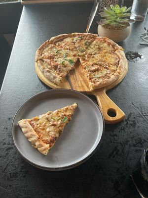 Custom “basic” pizzaa  at The Lemon Tree in St Catharines