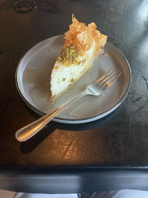 Baklava Cheesecake   at The Lemon Tree in St Catharines