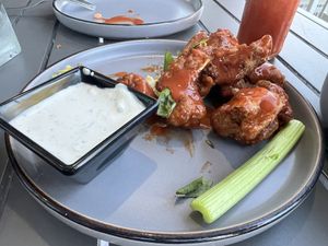 Buffalo cauliflower   at The Lemon Tree in St Catharines