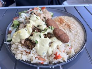 Shawarma plate   at The Lemon Tree in St Catharines