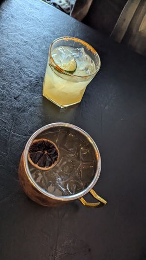 Drinks! Mule and Margarita at The Lemon Tree in St Catharines