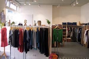 Sustainable and fair trade fashion store at Sus & So in Hilversum