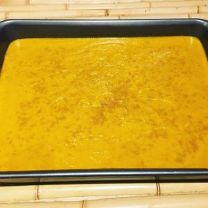 Raw pumpkin pie  at SUKA in San Juan