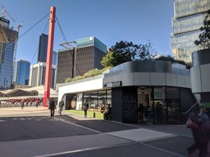 Location at HOME Juice and Salad Bar in Docklands
