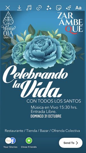 Celebrando la Vida con Todos los Santos   at Paraíso Vegano in Mexico City