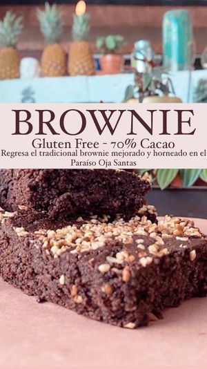 REGRESAN LOS BROWNIES. 
M E J O R A D O S 
Los tradicionales pero ahora veganos y sin gluten. 
Ven a por el tuyo. Están deliciosos.  at Paraíso Vegano in Mexico City