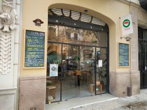 front at Sopa - Provenca in Barcelona