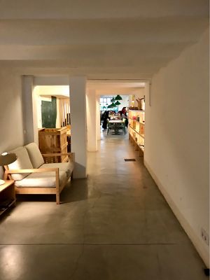 Entrance  at Sopa - Provenca in Barcelona