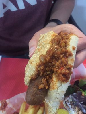 Hot dog  at Kuky's Place in Zaragoza