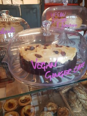 Ginger cake 😋 at McNab's in Barnard Castle