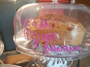 Biscoff and banana cake 😋 at McNab's in Barnard Castle