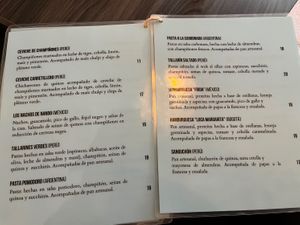   at Mestizo Vegano in Bogota