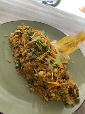   at Mestizo Vegano in Bogota