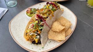 Señor Burro at Mestizo Vegano in Bogota