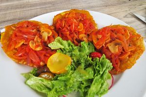 Plátano. at Mestizo Vegano in Bogota