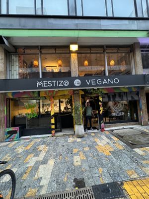   at Mestizo Vegano in Bogota