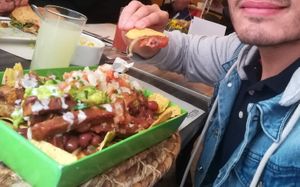 katrina at Mestizo Vegano in Bogota