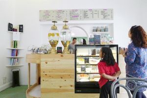 The Café at Osana Wholefood Restaurant in Cairo