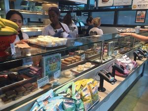 Pastries, croissants, snacks  at AMS - LEON in Schiphol