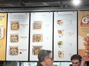 Menu  at AMS - LEON in Schiphol