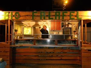 on long events, with wood  at Chakula in Landshut