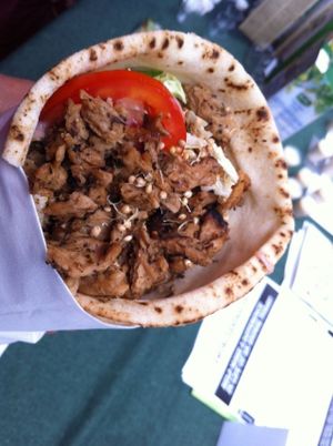 VeggieGyros at Chakula in Landshut