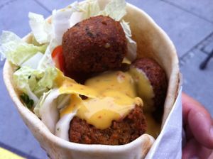 Falafel at Chakula in Landshut