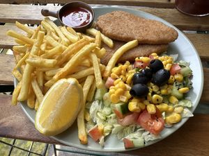 Wiener Schnitzel   at Chakula in Landshut