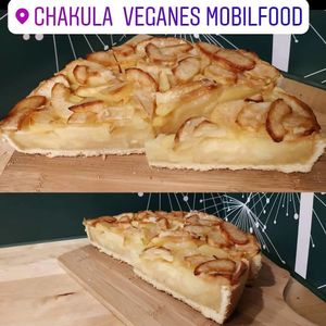 nice apple pie :) at Chakula in Landshut