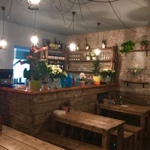 inside at QB Vegan in Berlin