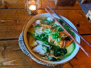 My meal at QB Vegan at QB Vegan in Berlin