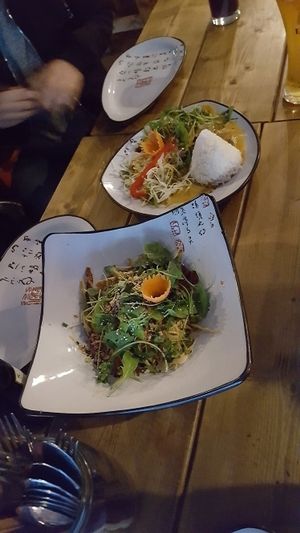 salad at QB Vegan in Berlin