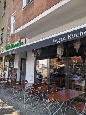 Outside of QB Vegan at QB Vegan in Berlin