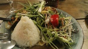 Curry with mango and lemongrass. OMG was sooo good. at QB Vegan in Berlin