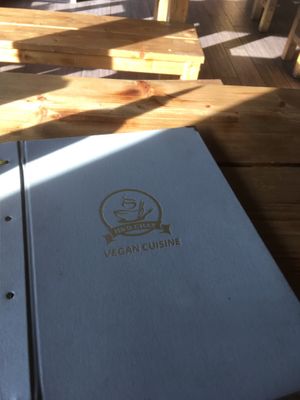 Karte  at QB Vegan in Berlin