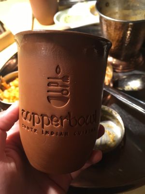 Mango Lassi  at Copper Bowl in Esslingen