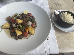   at Inti Raymi Restaurant in Cusco