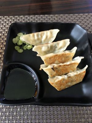 Vegetable gyoza  at Nippon Kitchen in Glasgow