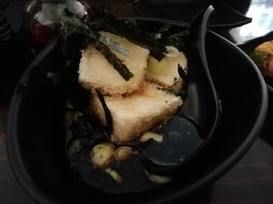 Agedashi tofu at Nippon Kitchen in Glasgow