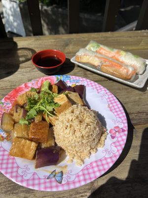   at Emmy's Vege House in Bainbridge Island