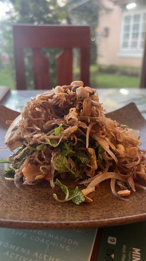 Something-Blossom salad  at Minh Hien 2 in Hoi An