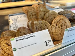 vegan elephant (pig's) ears  at denn's Biomarkt in Chemnitz