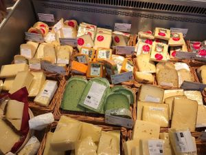 cheese at denn's Biomarkt in Chemnitz