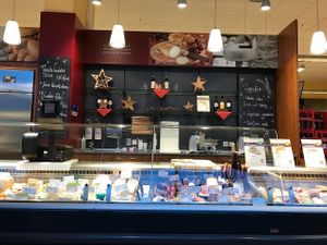 café area / bakery at denn's Biomarkt in Chemnitz