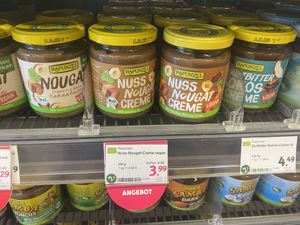 Vegan spreads  at denn's Biomarkt in Chemnitz