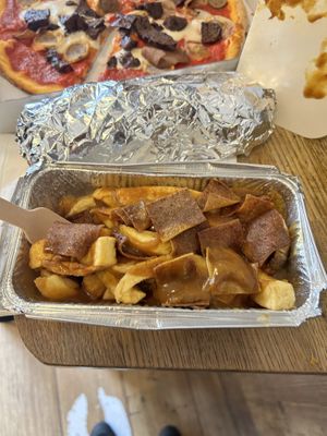 “Bacon” chips and curry   at McGuinness - Takeaway in Dublin